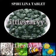 Spirulina Jenis Pill Tablet Makanan Ikan 10g/ 50g/ 100g