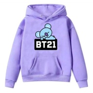 Sweater Hoodie Girls BT21 Koya Age 5-12 Years