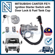 ORIGINAL Mitsubishi Canter FE71 Ignition Starter Switch with Door Lock &amp; Fuel Tank Cap Kunci Starter | MK387147 |