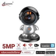 HIVISON กล้องวงจรปิดไร้สาย ip camera FHD5MP wifi camera Smart tracking มีภาษาไทย alarm อินฟราเรด IR cut Wireless icam365