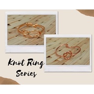 Knot ring series (love and sailor's knot ring)