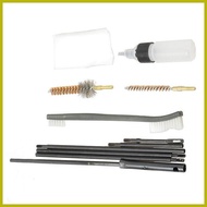◸ ▪ ❁ RD 11pcs/set G-un Cleaning Derusting Accessories Kit Full Set Clean Brush for 22 Cal 5.56mm R