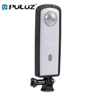 PULUZ PC nhựa ABS khung bảo vệ cho RICOH THETA SC2 với khung Bộ chuyển đổi & vít (Đen)