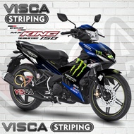 Stiker Striping Mx King 150 Full Body Variasi Monster Energy