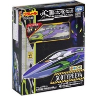 日本Tomy Plara 500 Type EVA 新世紀福戰士 Evangelion 500系電動火車 頂級車設有車頭燈