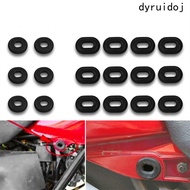 DYRUIDOJ Motorcycle Side Cover Black Motorcycle Motorcycle Accessories Grommets Gasket For Kawasaki For Honda Cg125 Side Panel Grommets Fairings Side Cover