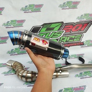 Exhaust REDLEO carbon PNP Ex5/Ekzos Wave100/110/Ekzos Wave125/Ekzos Lagenda/Ekzos Srl115/Ekzos Sym11