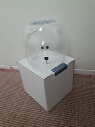 JMA香港國際珠寶節 可愛小熊耐熱玻璃杯 water glass cup 水杯 double wall glass coffee cup 咖啡杯 玻璃杯 雙層玻璃杯 雙層咖啡杯