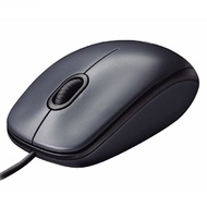 logitech 羅技 全尺寸有線滑鼠 M90