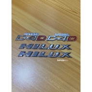 ToyotaD4D Hilux Logo Tiger Model Set Of 4 Pieces