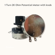 1 Turn 2K Ohm Potential Meter with knob