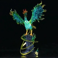 W0my One Piece GK Fantasy Phoenix Beast Form Marco Luminous Scene Statue Figure Model