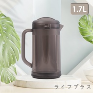 日本製弁慶雙層冷水壺-1.7L-1入-咖啡色