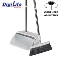 DIGILIFE Broom with Dustpan Floor Cleaner Magic Clean Broom Set Dustpan Penyapu Indoor Broom Outdoor