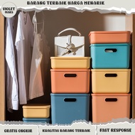 Colorful toy storage box/Multipurpose storage box with lid/PP storage box/Cosmetic storage box