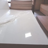 Melamin 3mm Putih Kilap Glossy 122x244 Triplek Multiplek Plywood White