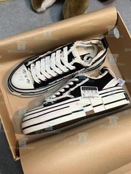 xvessel 單側標同款硫化鞋休閑鞋聯名低幫 板鞋