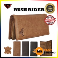 RUSH RIDER ORIGINAL GENUINE LEATHER LONG WALLET MEN WOMEN DOMPET BEG DUIT WALLET PANJANG KULIT BRAND