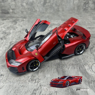 Burago โมเดลรถ Ferrari F80 แบบจำลองอัลลอย 1:18