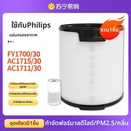 KANGJINGZHIXIN | ฟิลเตอร์เข้ากันได้สำหรับเครื่องฟอกอากาศ Philips รุ่น FY1700-30 AC1715-30 AC1711-30