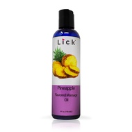 Pineapple Flavored Massage Oil with Vitamin E Oil, Coconut Oil and Sweet Almond Oil for Nuru Massage