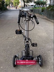 2022年尾，需預訂！台灣 Pacific CARRYME  CarryAll 8吋 迷你便攜鋁 摺合單車  (((香港原裝行貨 ))) 咖啡色p