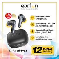 Tai nghe True Wireless EARFUN Air Pro 3 chống ồn ANC Qualcomm QCC3046