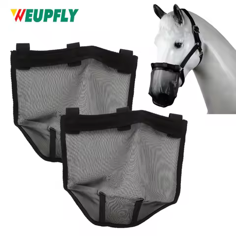 1/2PCS Horse Nose Net, Horses Face Horse Cover Horse Nose Cover Horse Nose Horse Supplies for Horse 