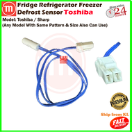 Toshiba / Sharp Fridge Refrigerator Freezer Defrost Sensor / Thermostat Sensor Peti Sejuk / Sensor Peti Ais FDS-T03