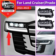 Front Headlight Rear Lamp Assembly for Toyota Land Cruiser 300 Lc300 2022 Modification Accessories U