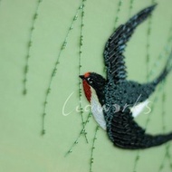 DIY材料包/ 法式刺繡材料包/春燕