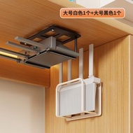 全城熱賣 - 路由器放置架 wifi收納盒 機頂盒 遮醜置物架 隱藏收納牆上掛架 固定器