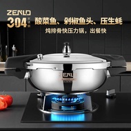 Mini Pressure Cooker 1 Person Small Explosion-Proof Pressure Cooker Micro Pressure Soup Cooker Gas 3