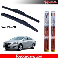 ที่ปัดน้ำฝน ใบปัดน้ำฝน ซิลิโคน ตรงรุ่น Toyota Camry ปี 2008-2011 ไซส์ 24-20 ยี่ห้อ Diamond กล่องแดง