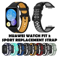 HUAWEI Fit 2 Sport Watch Strap Huawei Watch Fit2 Breathable Hole Soft Wristband Huaweifit2 Smart Wat