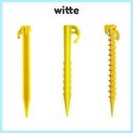 WITTE 5/10pcs Support Nails Accessories Plastic Tent Pegs Tool Camping Nails Tent Accessories