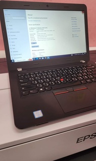 NoteBook Lenovo โน๊ตบุ๊คมือสองคุณภาพดี พร้อมใช้งาน lenovo  E460 i5-6200u มีรับประกัน