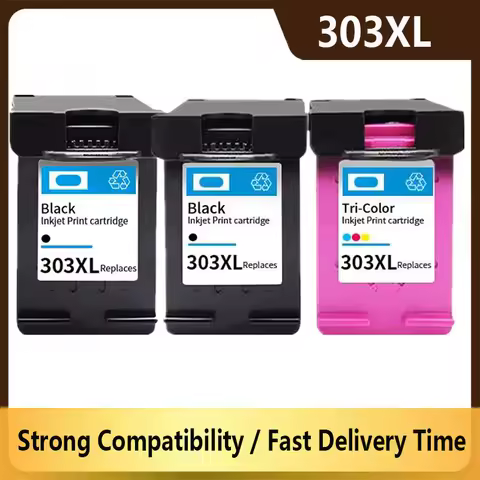 For HP 303XL Compatible Ink Cartridgfor HP 303 for HP ENVY 6220 6222 6230 6234 6252 6255 7120 7130 7