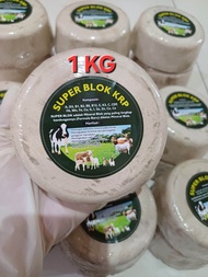 Mineral blok 1 KG -SUPER BLOK - Mineral block - New formula mineral blok - Superblok - Mineral block