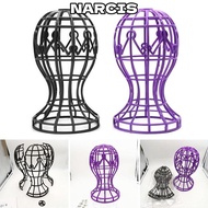 NARCIS Wig Accessories Wig Stand Hat Cap Wig Stand Holder Foldable Storage Rack