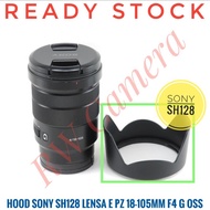 SH128 Hood Lens sony E PZ 18-105mm F4 G OSS 18-105 mm Lens APSC A6400 ALC SH-128 ALCSH128 A6300 A600