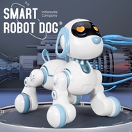 Capt Mainan Anak Remot Kontrol Robot Anjing Pintar Musik & Jalan - RC Smart Mechanical Dog