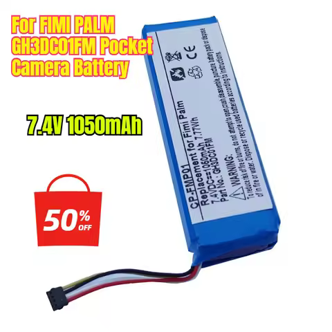 7.4V 1050mAh for FIMI PALM GH3DC01FM Pocket Camera Battery