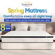 DreamHug Spring Mattress 8-Inch Pocket Hilton Hotel Quality Spinal Support for Comfortable Sleep Des