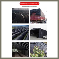 ♙ ◐ ♗ tolda trapal rain cover makapal size 6ft x9ft/12ftx19ft black tarpaulin trapal waterproof lon