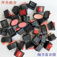 Electric Tricycle Enclosed Four-Wheeler Sightseeing Car Switch Button Forward Reverse Alarm Wiper Mo