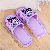Melody Cinnamoroll Kuromi Twin Stars Kiki Lala Home Room Slippers Fluffy Shoes sh gg
