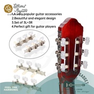 [Thai Stock Fast Delivery ️] Set Of 2 Classic Guitar Knobs Left-Right 2 Metal Frames A-B 2 Colors Go