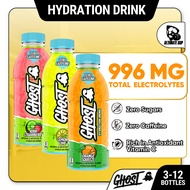 GHOST, Hydration Drink, Electrolytes, Sports Drink, Energy Booster, Support Recovery, Various Flavor