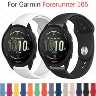 Silicone Strap For Garmin Forerunner 165 / 165 Music Smartwatch Sport wrist watch bands